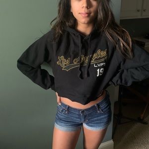 Live Fit Original Cropped Hoodie
